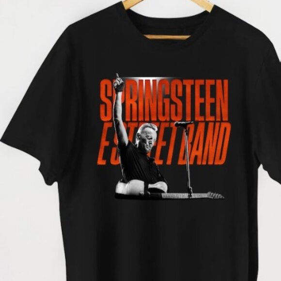 Springsteen And E Street Band 2024 Tour T-Shirt, E Street Band Music T-Shirt - Picture 1 of 2